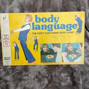 Body Language Game Vtg 1975 Milton Bradley Party Pantomime Lucille Ball READ